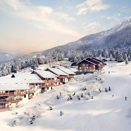 Valmorel: Appt 6 Pers, 2 Ch, Parking, Wifi, Skis Aux Pieds - Fr-1-356-511 Apartment Valmorel